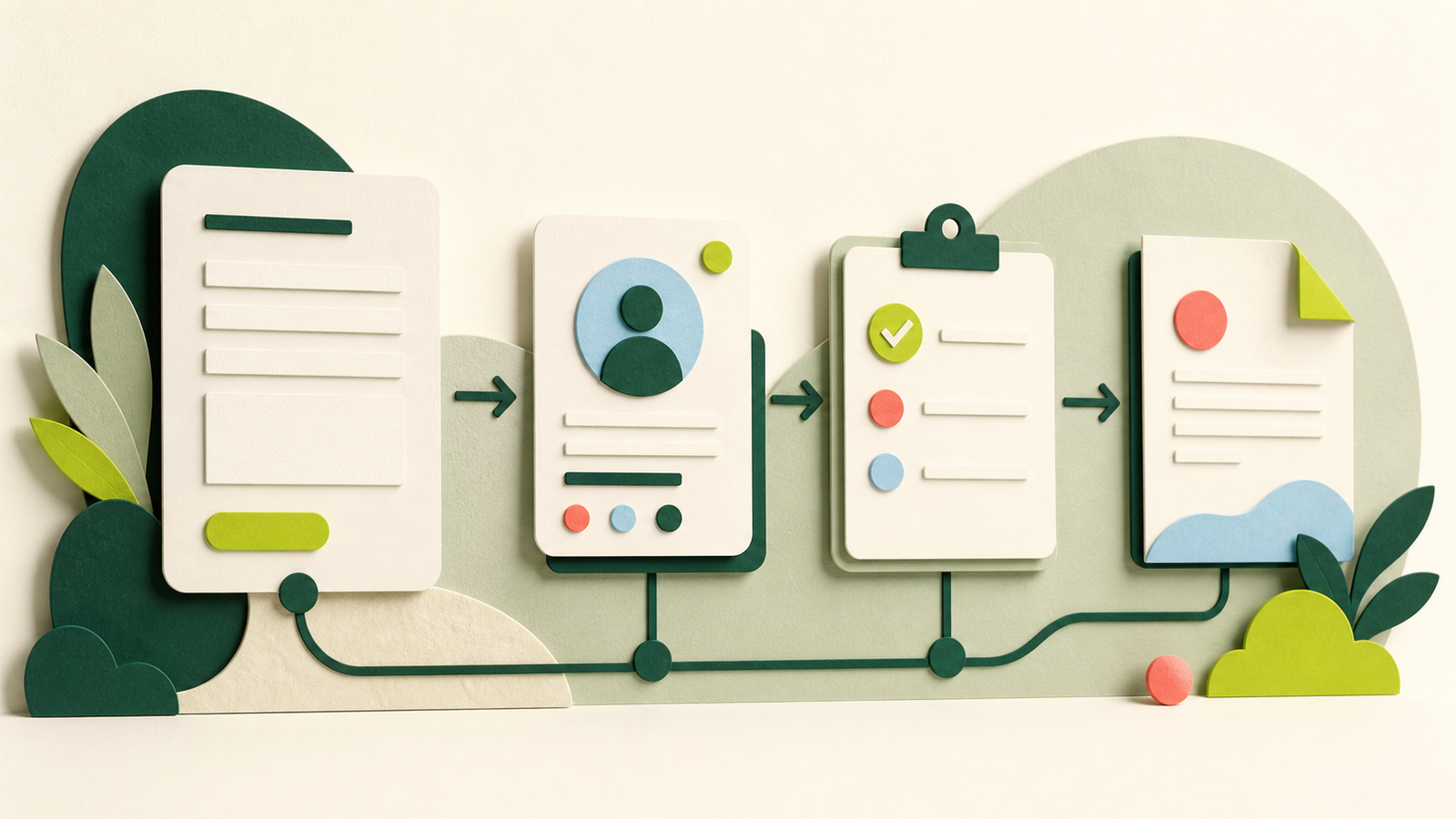 Website enquiry flowing into a customer record, follow-up task and quote